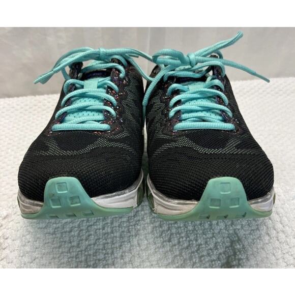 Nike Tailwind 7 Women’s Shoes Size 9 Black & Teal Run Workout - Picture 4 of 7